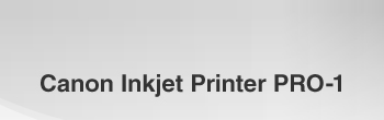 Canon Inkjet Printer PRO-1